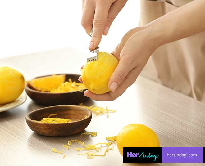 lemon peel for ghee