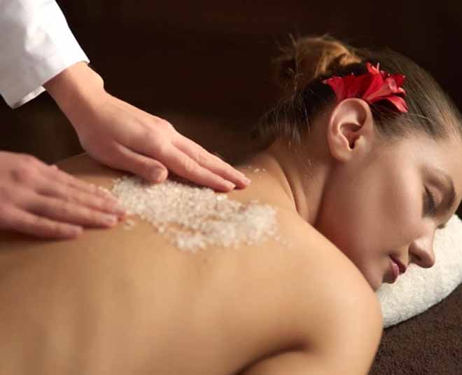 skin care ingredients and body scrubs