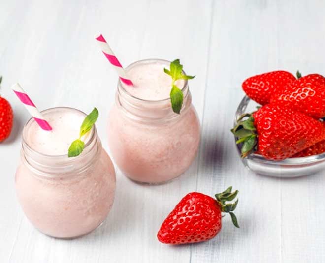 strawberry milkshake for children