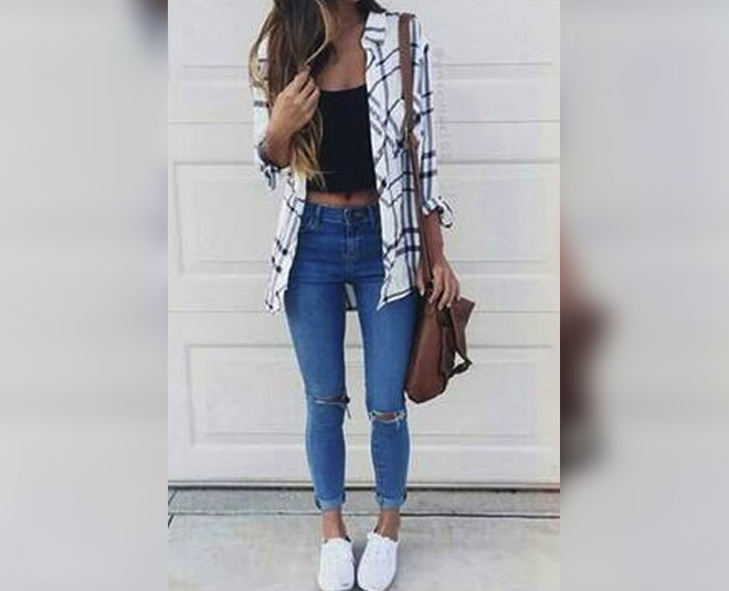 ways to plaid shirt styling tips