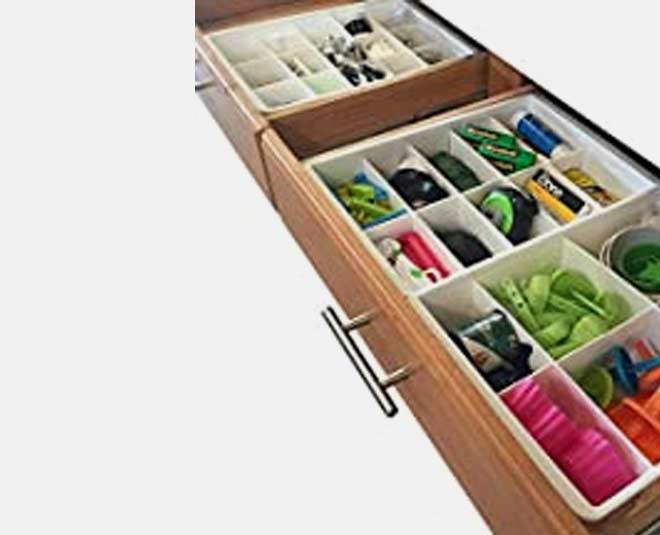 adjustable junk drawer