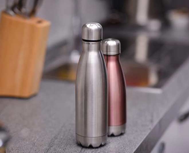 how to clean stainless steel water bottle