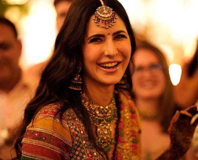 katrina kaif mehndi ceremony makeup look
