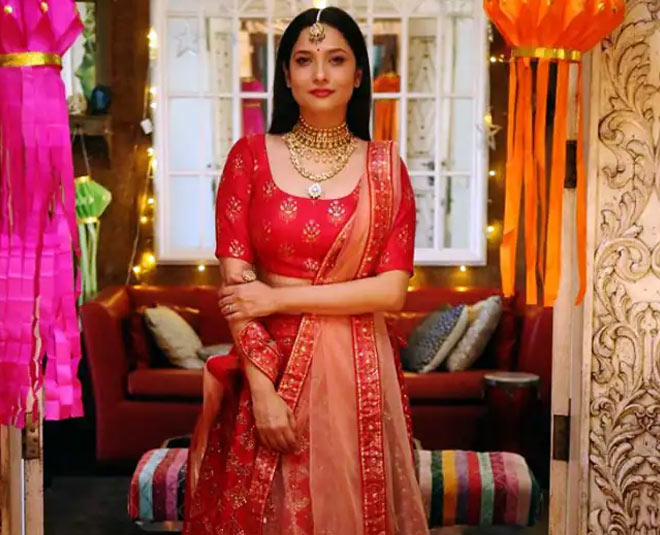 most trendy blouse of ankita lokhande