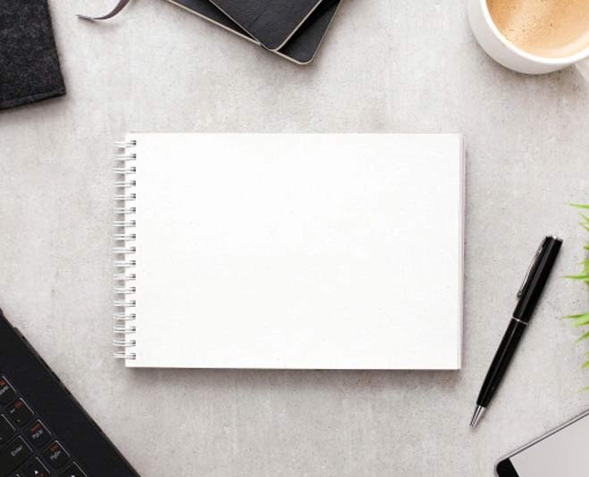 notepad on your desk