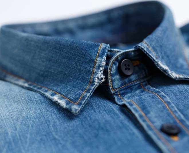 repair collar of shirt