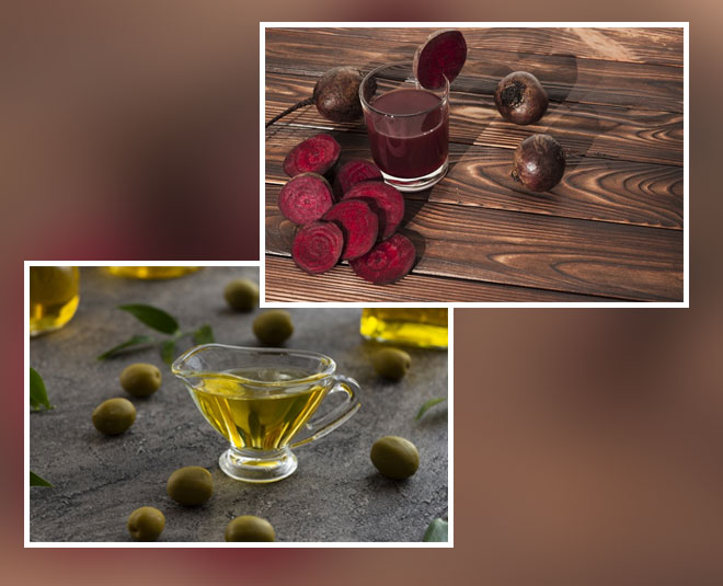 DIY beetroot hair pack