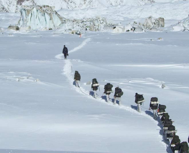 about indian largest siachen glacier inside