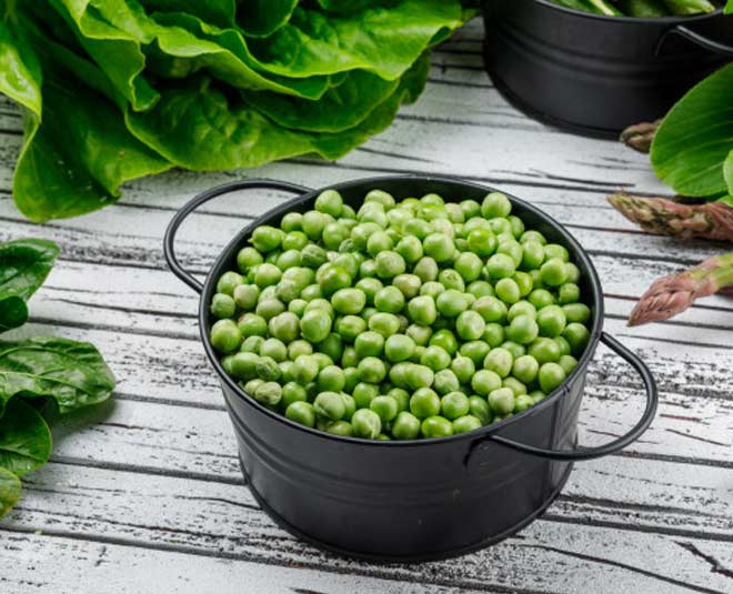 green peas boil