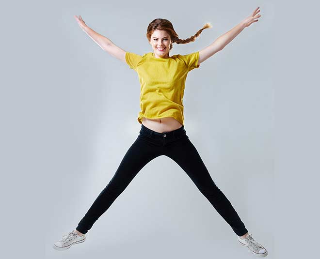 jumping jacks exercise inside