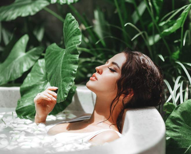 bath for bride inside