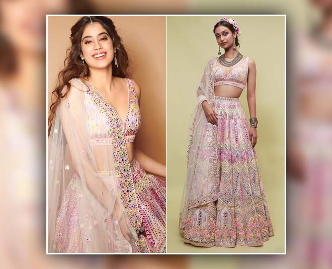 bollywood style pink lehenga