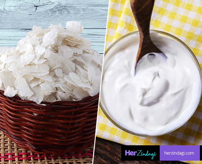 dahi chivda healthy food