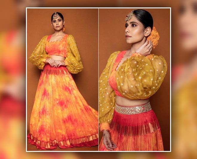 designer yellow lehenga catalogue