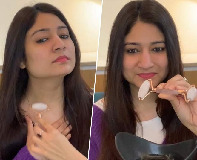 facial roller and effects