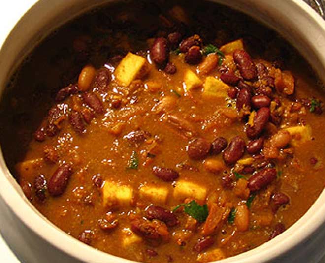 how to make rajma paneer curry at home easy recipe INSIDE