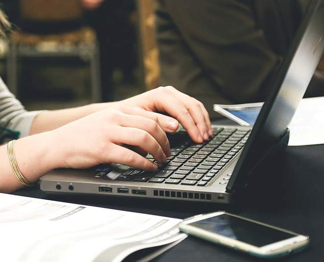 pain in hands and fingers when working on laptop inside