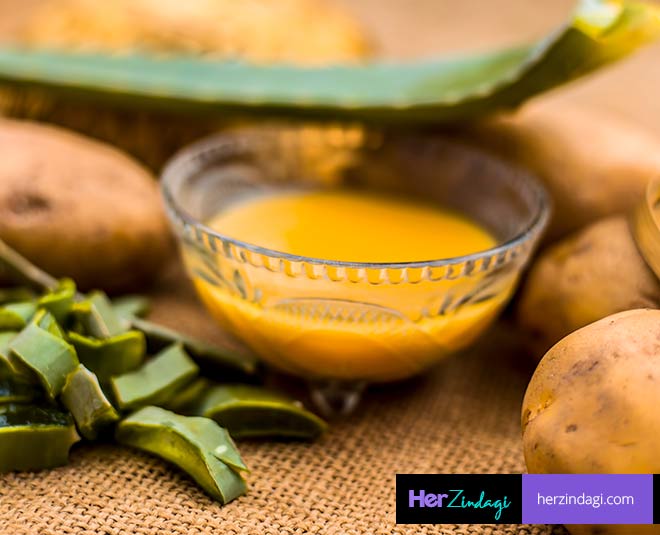 potato for hair growth inside