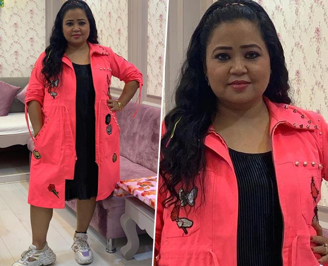 bharti singh jacket for western dress