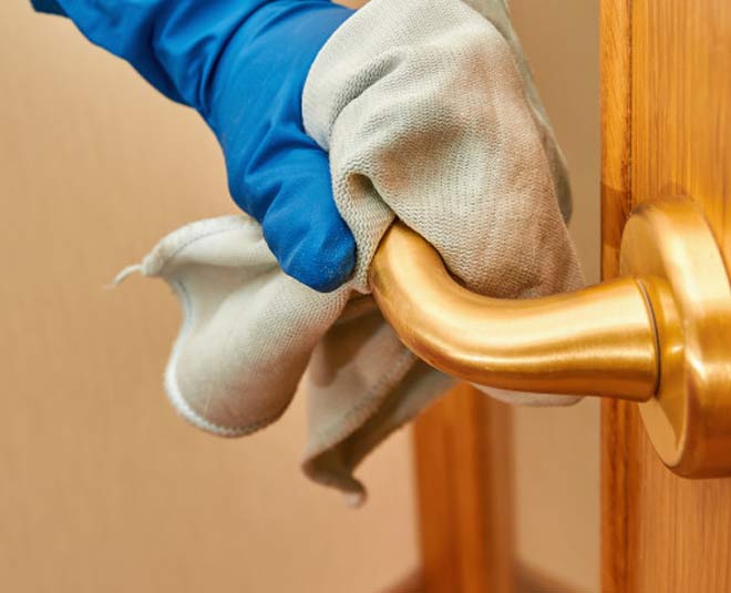 brass copper handle cleaning