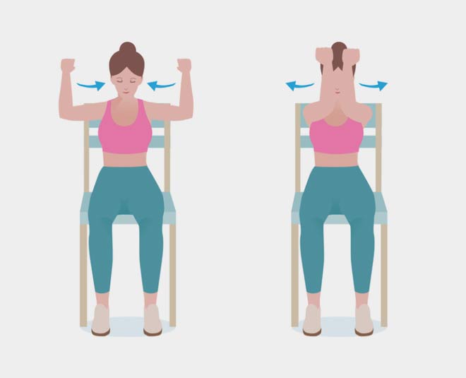 chair butterfly exercise