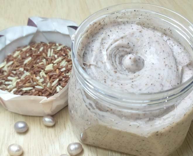fermented  rice  body  scrub