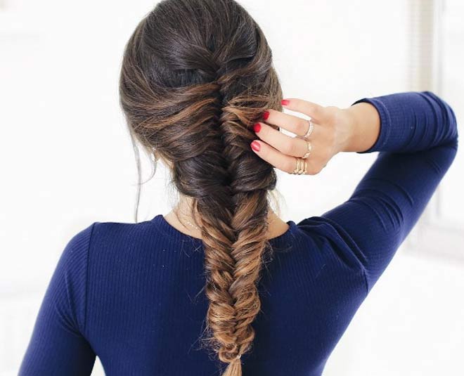 fishtail braid hairstyle