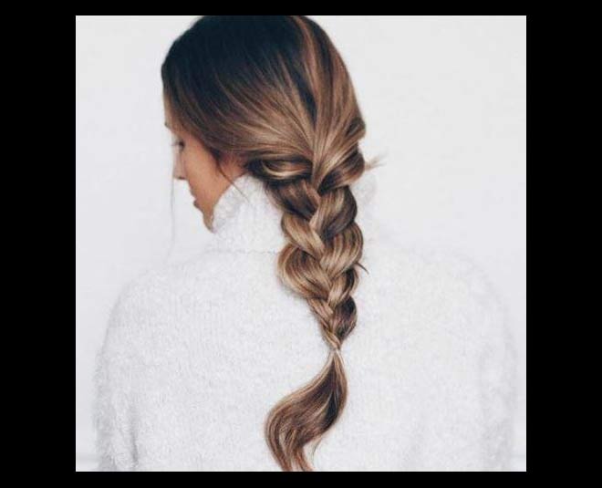 loose braid hairstyle