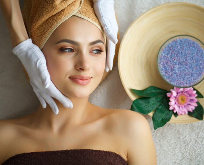 skin care routine from almond