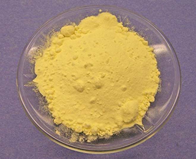 sulfer helps to keep snakes away from garden