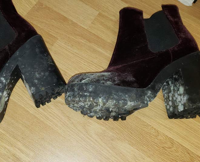 tips to cealn fungus on leather footwear