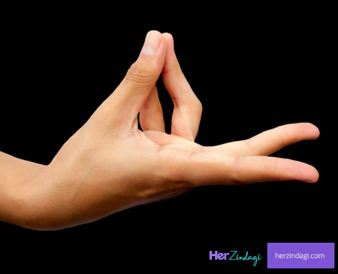 Prana mudra for better breathing