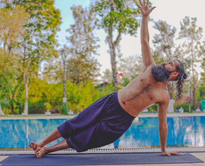 Vashishtasana for arm fat inside