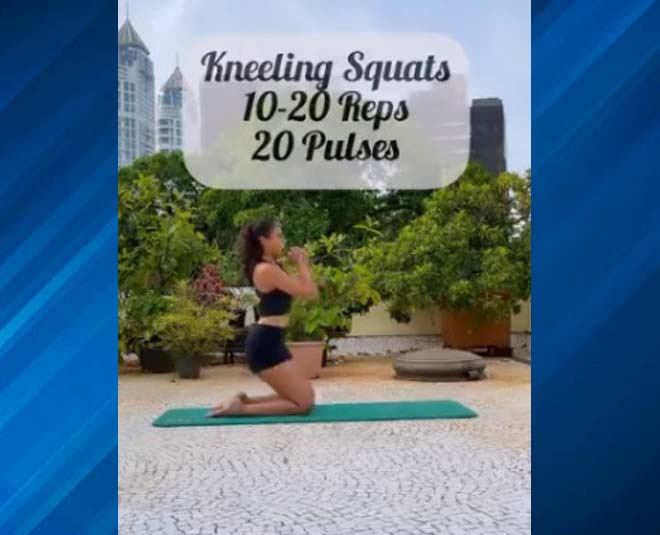 kneeling squats inside