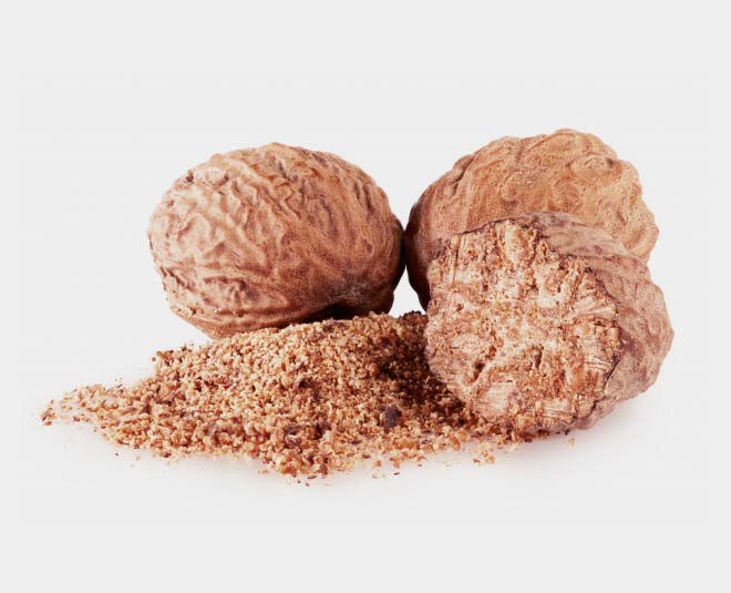 nutmeg for pigmentation inside