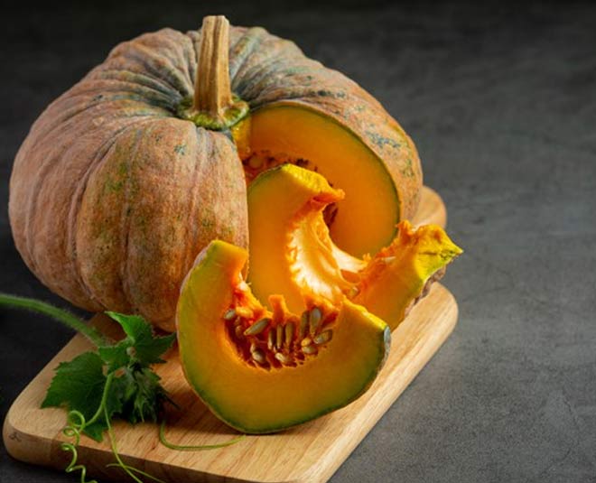 pumpkin for glowing face