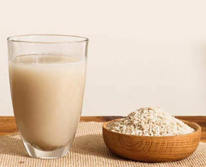 rice water and uses