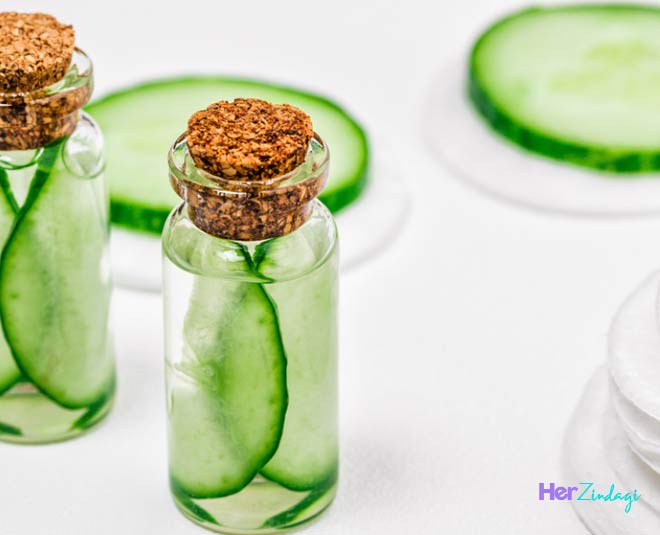 skin care routine with cucumber by expert