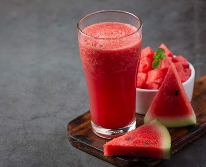 watermelon water for eyes inside