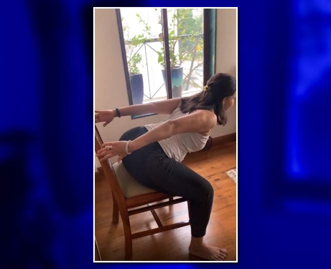 work from home stretches