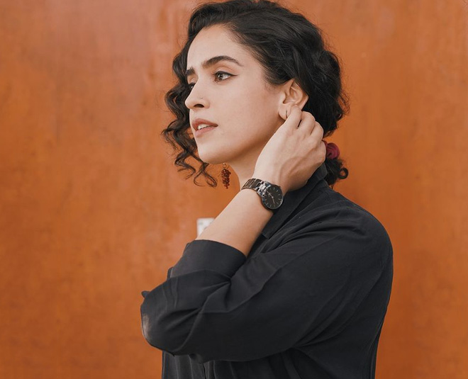 Sanya Malhotra hairstyling ideas