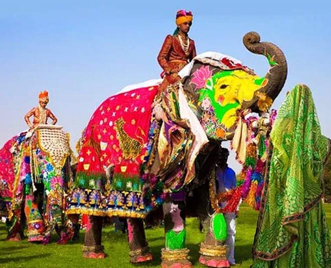 colourful rajasthan festivals haathi mela