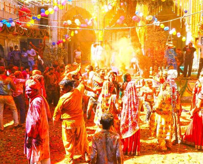 colourful rajasthan festivals holi