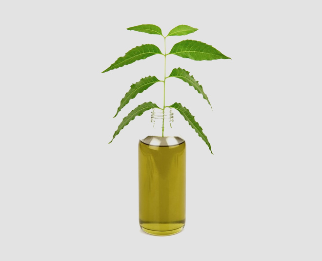 homemade neem oil inside