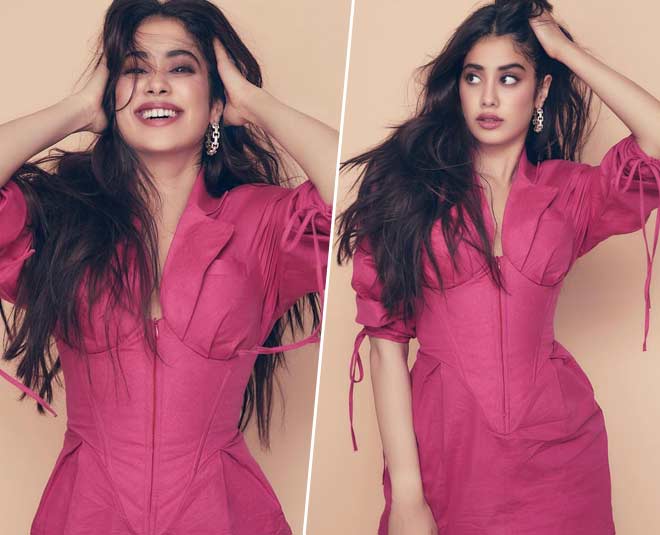 janhvi kapoor corset outfit