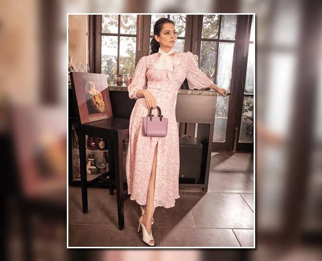kangana ranaut expensive handbags coach matt pink bag
