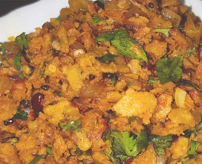 leftover bati recipes poha inside