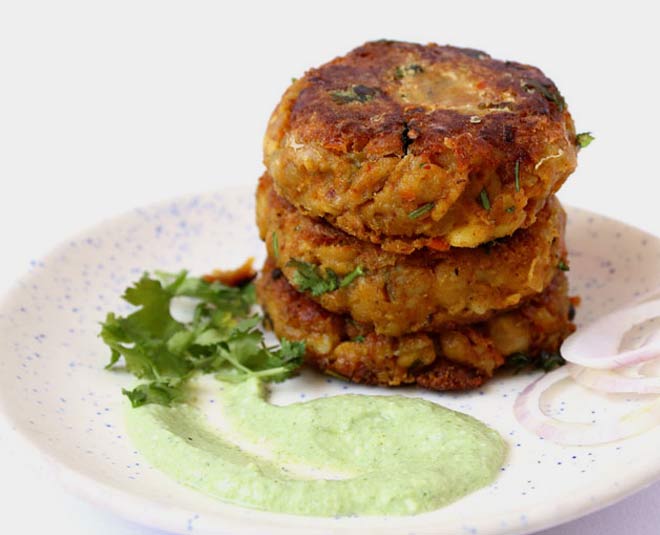 leftover chhole recipes kabab inside