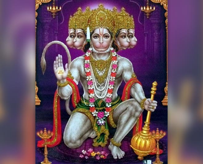 panchmukhi hanuman idol