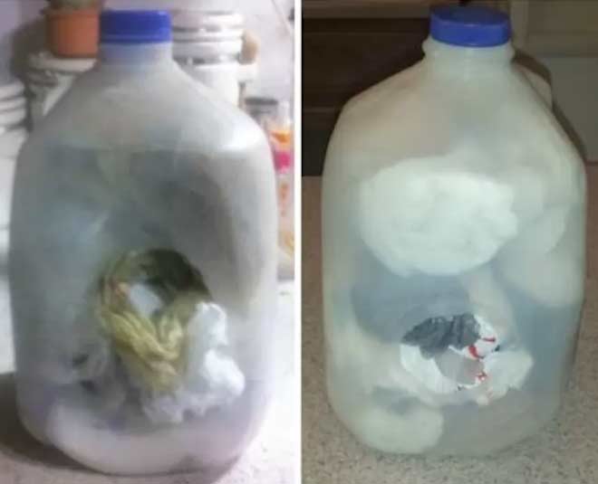 some brilliant ways to store plastic bags inside